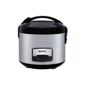 Baltra Deluxe Rice Cooker | Lockable Lid with Steamer Tray | Perfect for Home | Auto Cooking & Keep Warm | Modern BTMSP 500D | 1.5 L