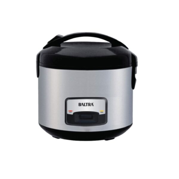 Baltra Deluxe Rice Cooker | Lockable Lid with Steamer Tray | Perfect for Home | Auto Cooking & Keep Warm | Modern BTMSP 500D | 1.5 L