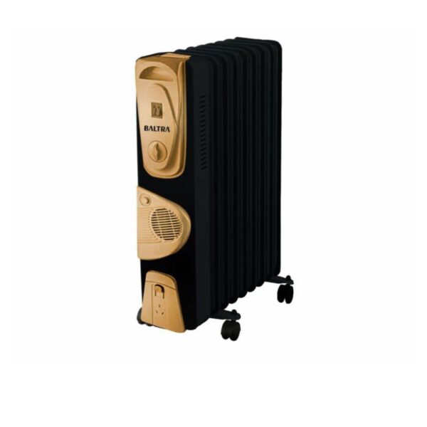Baltra Oil-Filled Heater | 13 Fins Oil Filled Radiator with Fan | Perfect for Home and Office | Stellar BTH 140 | 2 Years Warranty