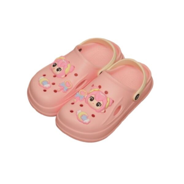 Cartoon Doll Printed Slippers for Girls | Perfect for Kids Easy to Slip On and Off | Outdoor and Indoor Slippers