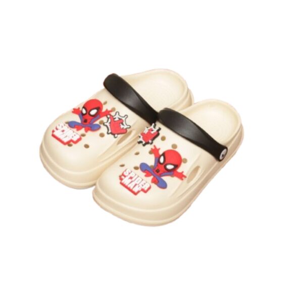 Spider-Man Printed Slippers for Kids | Perfect for Keeping Little Feet Comfortable and Stylish | Rubber Material Outdoor and Indoor Slippers |